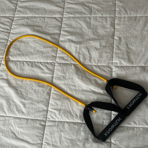 Other Yellow Hotworx Resistance Band For Upper Body Workouts And Legs